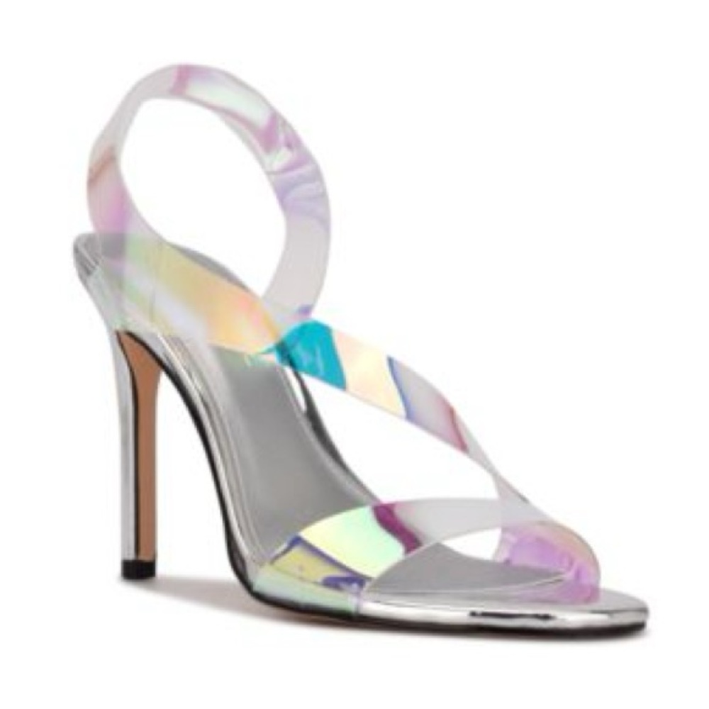 Nine West Ilene Almond Toe Dress Sandals, 8